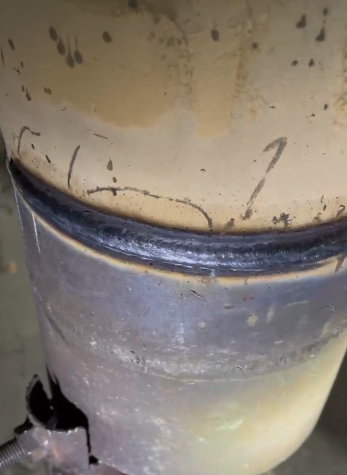 氬電2G橫口焊接